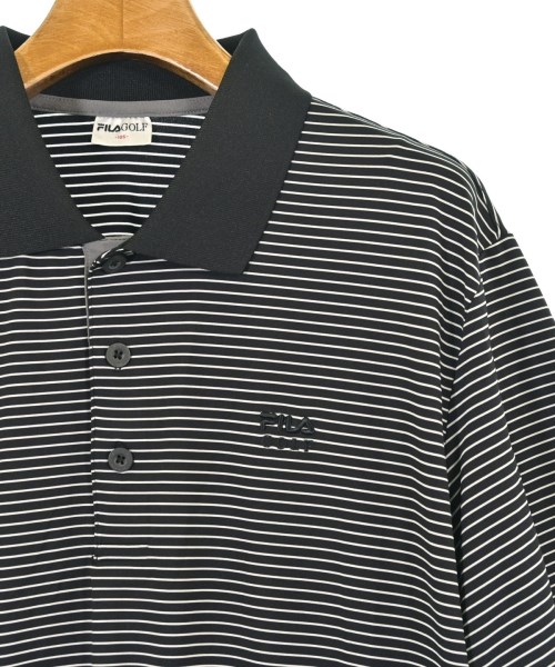 FILA（フィラ）ポロシャツ 黒 サイズ:105(M位) メンズ/2200618010523