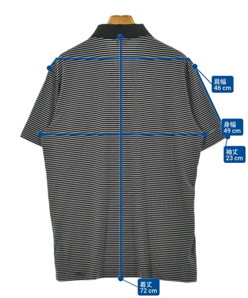 FILA（フィラ）ポロシャツ 黒 サイズ:105(M位) メンズ/2200618010523