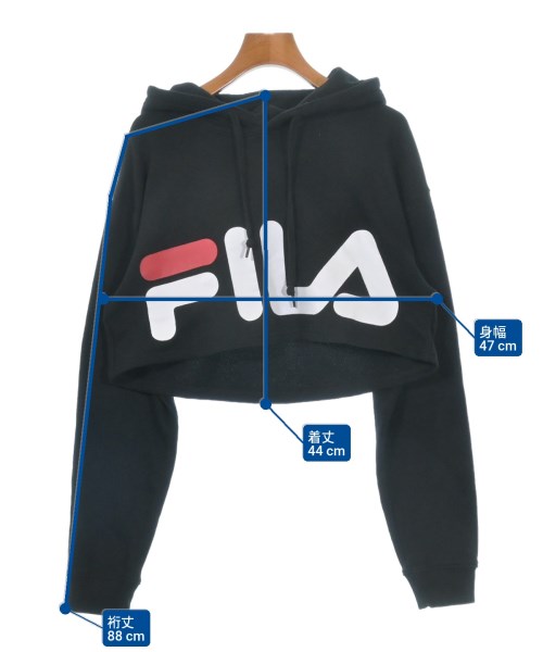 FILA（フィラ）パーカー 黒 サイズ:M レディース/2200533383016