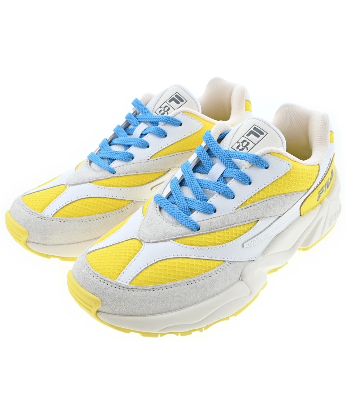 FILA（フィラ）スニーカー 黄 サイズ:25cm メンズ/2200627491191