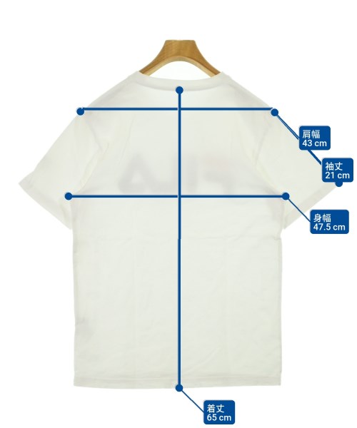 FILA（フィラ）Tシャツ・カットソー 白 サイズ:M レディース/2200632068098