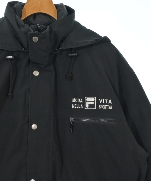 FILA（フィラ）ダウンジャケット/ダウンベスト 黒 サイズ:XL メンズ/2200630692011