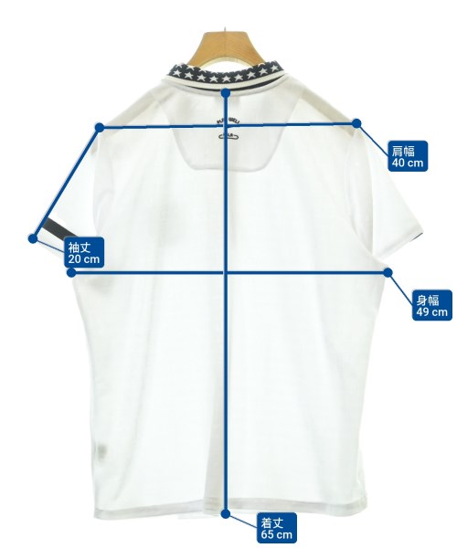 FILA（フィラ）ポロシャツ 白 サイズ:4L メンズ/2200609177013