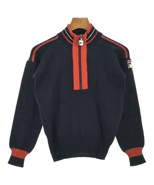 FILA(フィラ)ニット・セーター 紺 サイズ:42(M位)/2200680356017