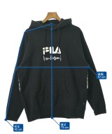 FILA（フィラ）パーカー 黒 サイズ:L メンズ/2200654938010
