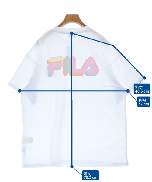 FILA（フィラ）Tシャツ・カットソー 白 サイズ:F レディース/2200708335109