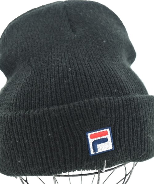 FILA（フィラ）ニットキャップ・ビーニー 黒 サイズ:- メンズ/2200660011035