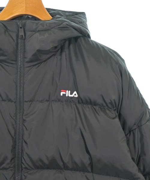 FILA（フィラ）ダウンジャケット/ダウンベスト 黒 サイズ:0(XS位) メンズ/2200715003015