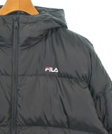 FILA（フィラ）ダウンジャケット/ダウンベスト 黒 サイズ:0(XS位) メンズ/2200715003015