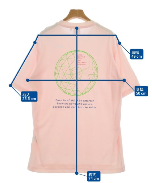 FILA（フィラ）Tシャツ・カットソー ピンク サイズ:M メンズ/2200691540054