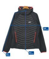 MILLET（ミレー）ダウンジャケット/ダウンベスト 黒 サイズ:L メンズ/2200619238018