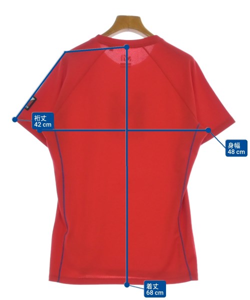 MILLET（ミレー）Tシャツ・カットソー 赤 サイズ:M メンズ/2200654450109