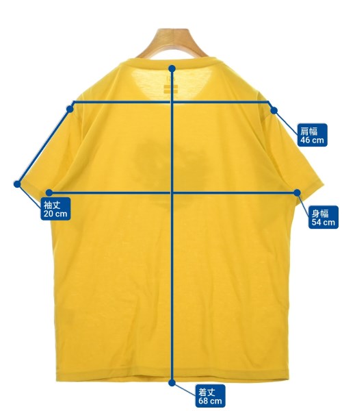 MILLET（ミレー）Tシャツ・カットソー 黄 サイズ:XL メンズ/2200698318281