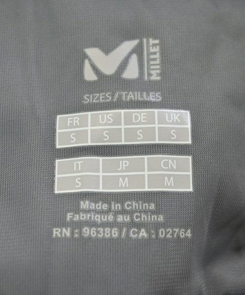 MILLET（ミレー）Tシャツ・カットソー グレー サイズ:M メンズ/2200653970332