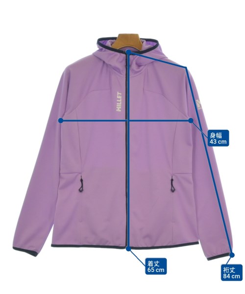 MILLET（ミレー）パーカー 紫 サイズ:XL レディース/2200653442235