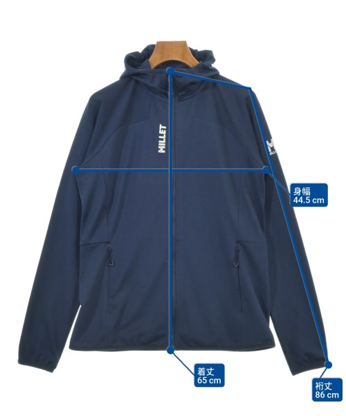 MILLET（ミレー）パーカー 紺 サイズ:XL メンズ/2200653444376