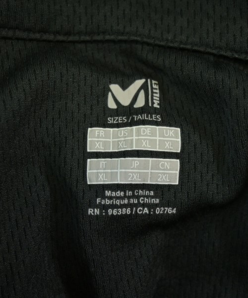 MILLET（ミレー）Tシャツ・カットソー 黒 サイズ:2XL メンズ/2200679324706