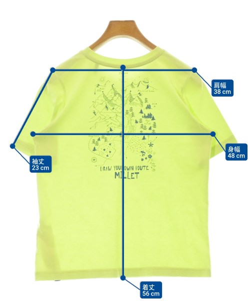 MILLET（ミレー）Tシャツ・カットソー 黄 サイズ:L メンズ/2200684814339