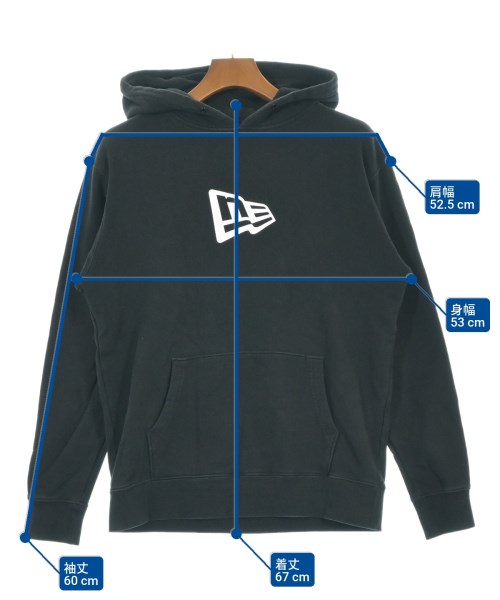 NEW ERA（ニューエラ）パーカー 黒 サイズ:M メンズ/2200619405304