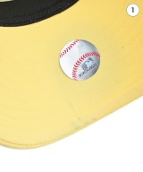 NEW ERA（ニューエラ）キャップ 黄 サイズ:- メンズ/2200639212098