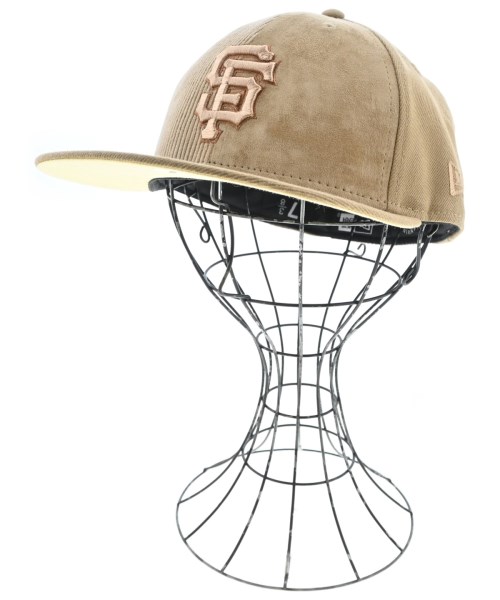 NEW ERA(ニューエラ)キャップ ベージュ サイズ:7 3/8(58.7cm)/2200636452077