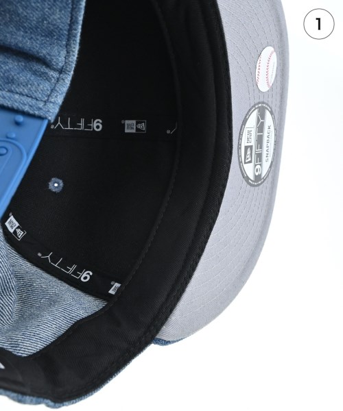 NEW ERA（ニューエラ）キャップ 青 サイズ:M/L メンズ/2200624345077
