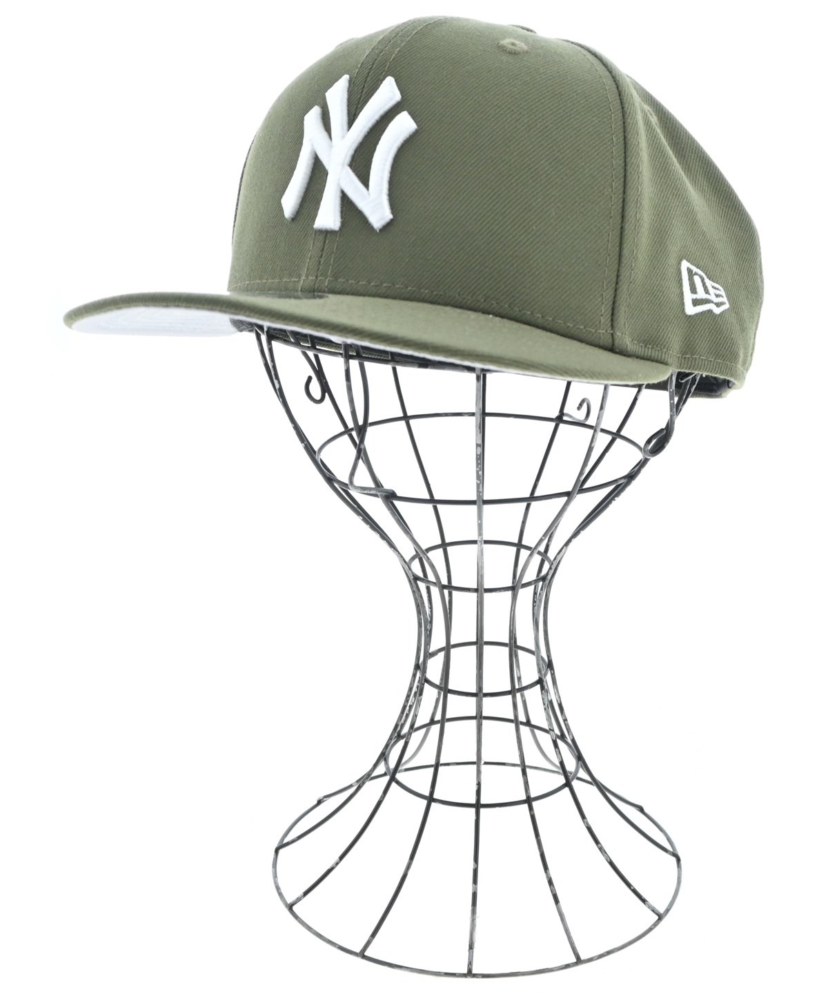NEW ERA ニューエラ キャップ  カーキ 【古着】【中古】【送料無料】 3509025N0039_x1_a001.jpg