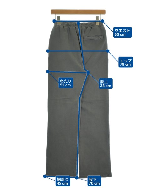 NEW ERA（ニューエラ）スウェットパンツ グレー サイズ:S レディース/2200625929177