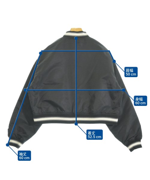 NEW ERA（ニューエラ）スタジャン 黒 サイズ:S レディース/2200619381011