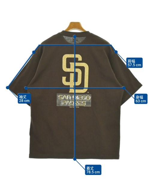 NEW ERA（ニューエラ）Tシャツ・カットソー 茶 サイズ:L メンズ/2200670179022
