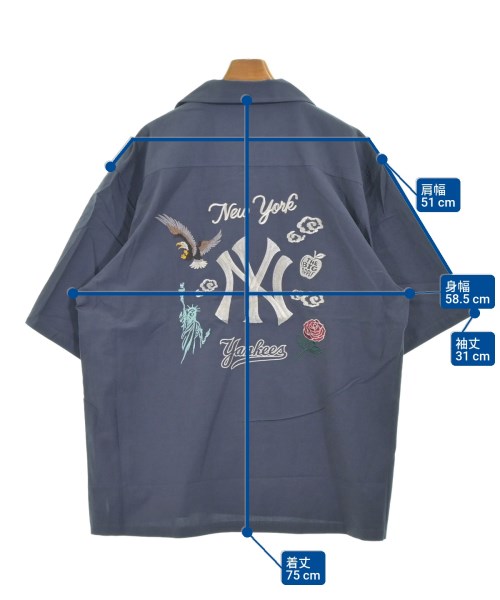 NEW ERA（ニューエラ）カジュアルシャツ 紺 サイズ:L メンズ/2200671863067