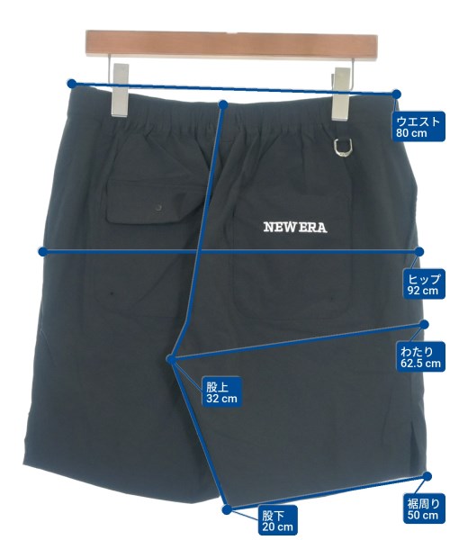 NEW ERA（ニューエラ）ショートパンツ 黒 サイズ:L メンズ/2200648097020