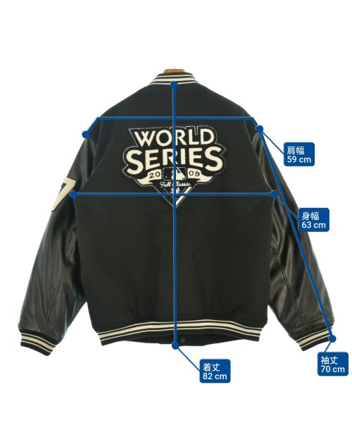 NEW ERA（ニューエラ）スタジャン 黒 サイズ:XXL メンズ/2200648601012