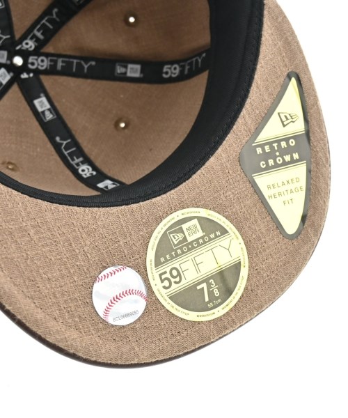NEW ERA（ニューエラ）キャップ 茶 サイズ:58.7cm メンズ/2200648601128