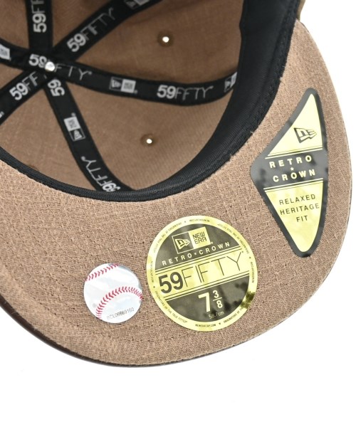 NEW ERA（ニューエラ）キャップ 茶 サイズ:58.7cm メンズ/2200648601142