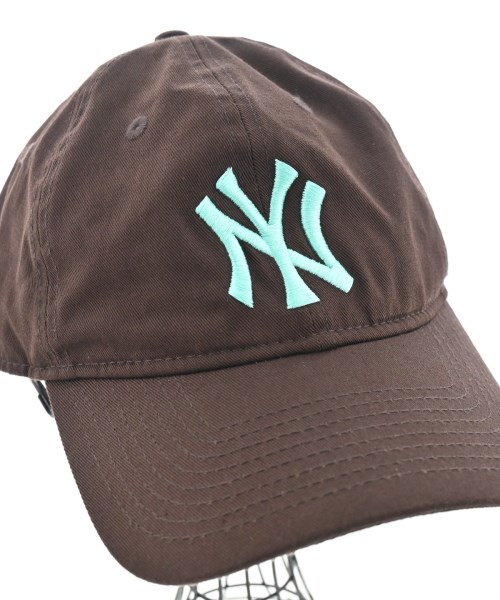 NEW ERA（ニューエラ）キャップ 茶 サイズ:M/L メンズ/2200707060019