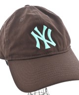NEW ERA（ニューエラ）キャップ 茶 サイズ:M/L メンズ/2200707060019