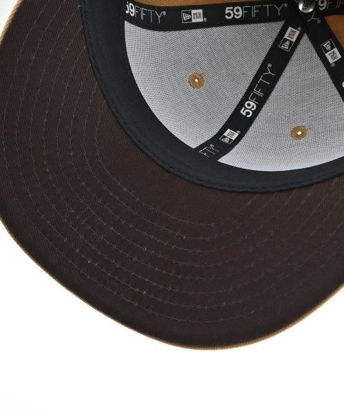 NEW ERA（ニューエラ）キャップ ベージュ サイズ:7.625 メンズ/2200661596302