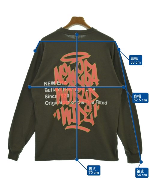 NEW ERA（ニューエラ）Tシャツ・カットソー カーキ サイズ:M メンズ/2200672945519