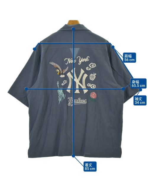 NEW ERA（ニューエラ）カジュアルシャツ 紺 サイズ:XL メンズ/2200688829230
