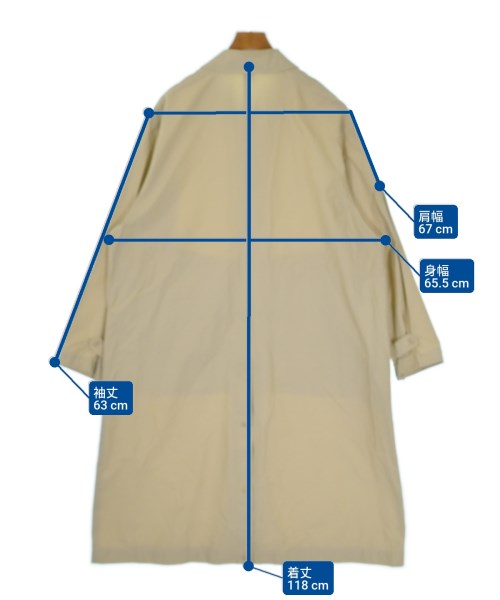 Rocky Mountain Featherbed（ロッキーマウンテンフェザーベッド）ステンカラーコート ベージュ サイズ:S メンズ/2200623171028