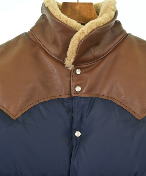 Rocky Mountain Featherbed（ロッキーマウンテンフェザーベッド）ダウンジャケット/ダウンベスト 紺 サイズ:40(XL位) メンズ/2200623152010