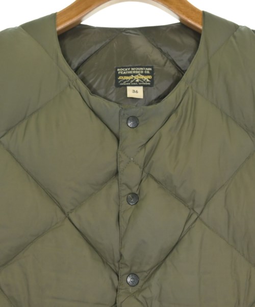 Rocky Mountain Featherbed（ロッキーマウンテンフェザーベッド）ダウンジャケット/ダウンベスト カーキ サイズ:36(M位) メンズ/2200627864032