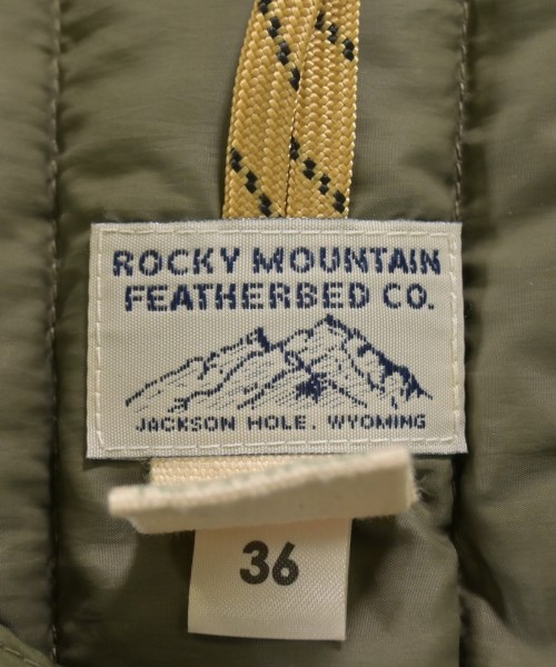 Rocky Mountain Featherbed（ロッキーマウンテンフェザーベッド）ダウンジャケット/ダウンベスト カーキ サイズ:36(M位) メンズ/2200619280017