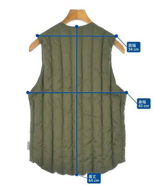 Rocky Mountain Featherbed（ロッキーマウンテンフェザーベッド）ダウンジャケット/ダウンベスト カーキ サイズ:36(M位) メンズ/2200619280017