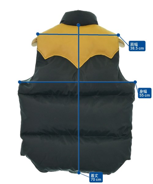 Rocky Mountain Featherbed（ロッキーマウンテンフェザーベッド）ダウンジャケット/ダウンベスト 紺 サイズ:38(L位) メンズ/2200661867013