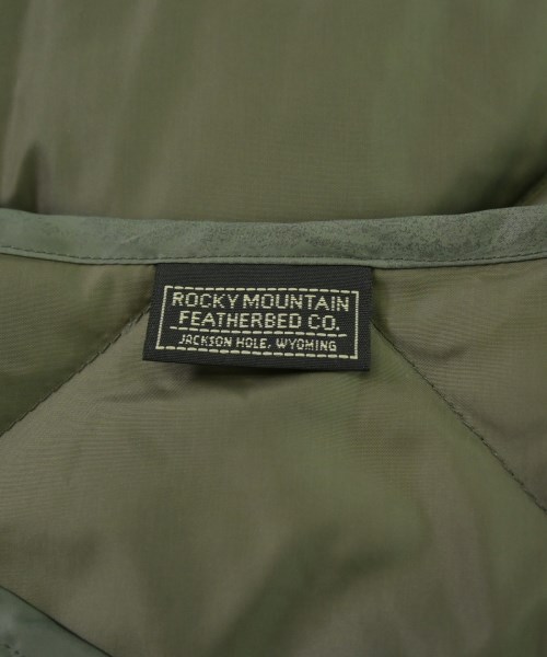 Rocky Mountain Featherbed（ロッキーマウンテンフェザーベッド）ダウンコート カーキ サイズ:42(XXL位) メンズ/2200684326016