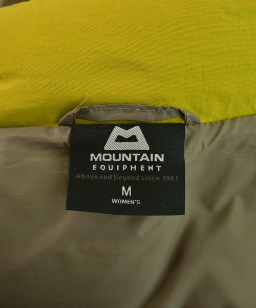 MOUNTAIN EQUIPMENT（マウンテンエキップメント）ダウンジャケット/ダウンベスト 黄 サイズ:M レディース/2200653441863