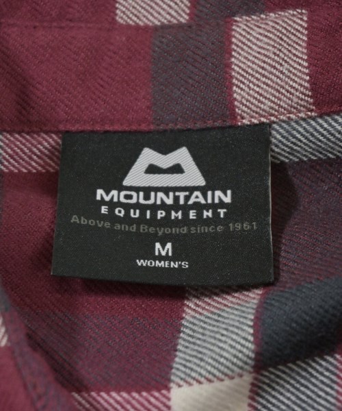 MOUNTAIN EQUIPMENT（マウンテンエキップメント）カジュアルシャツ 赤 サイズ:M レディース/2200706660173