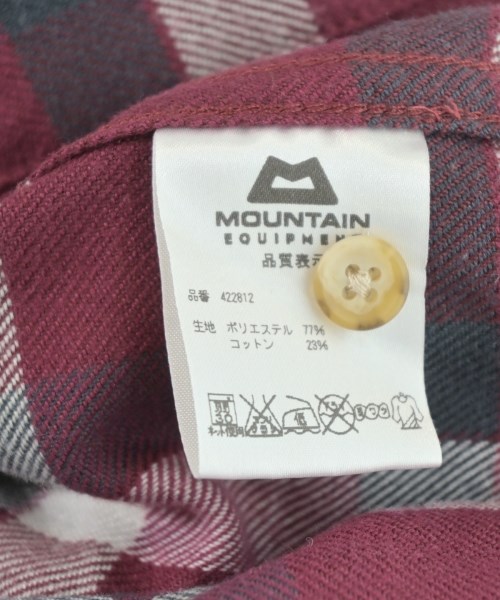 MOUNTAIN EQUIPMENT（マウンテンエキップメント）カジュアルシャツ 赤 サイズ:M レディース/2200706660173